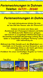 Mobile Screenshot of duhnen-ferienwohnung.strandkoje.de